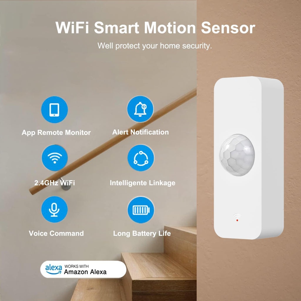 Détecteur de mouvement WiFi - Intelligent