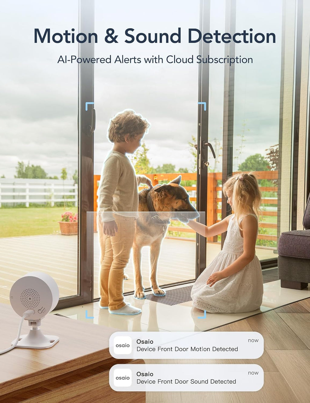 Caméra Surveillance WiFi Intérieure 1080P