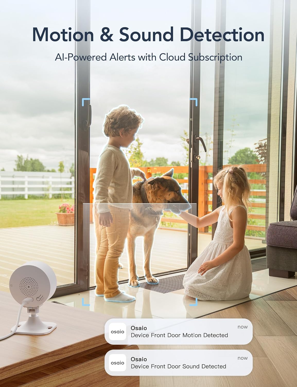 Caméra Surveillance WiFi Intérieure 1080P