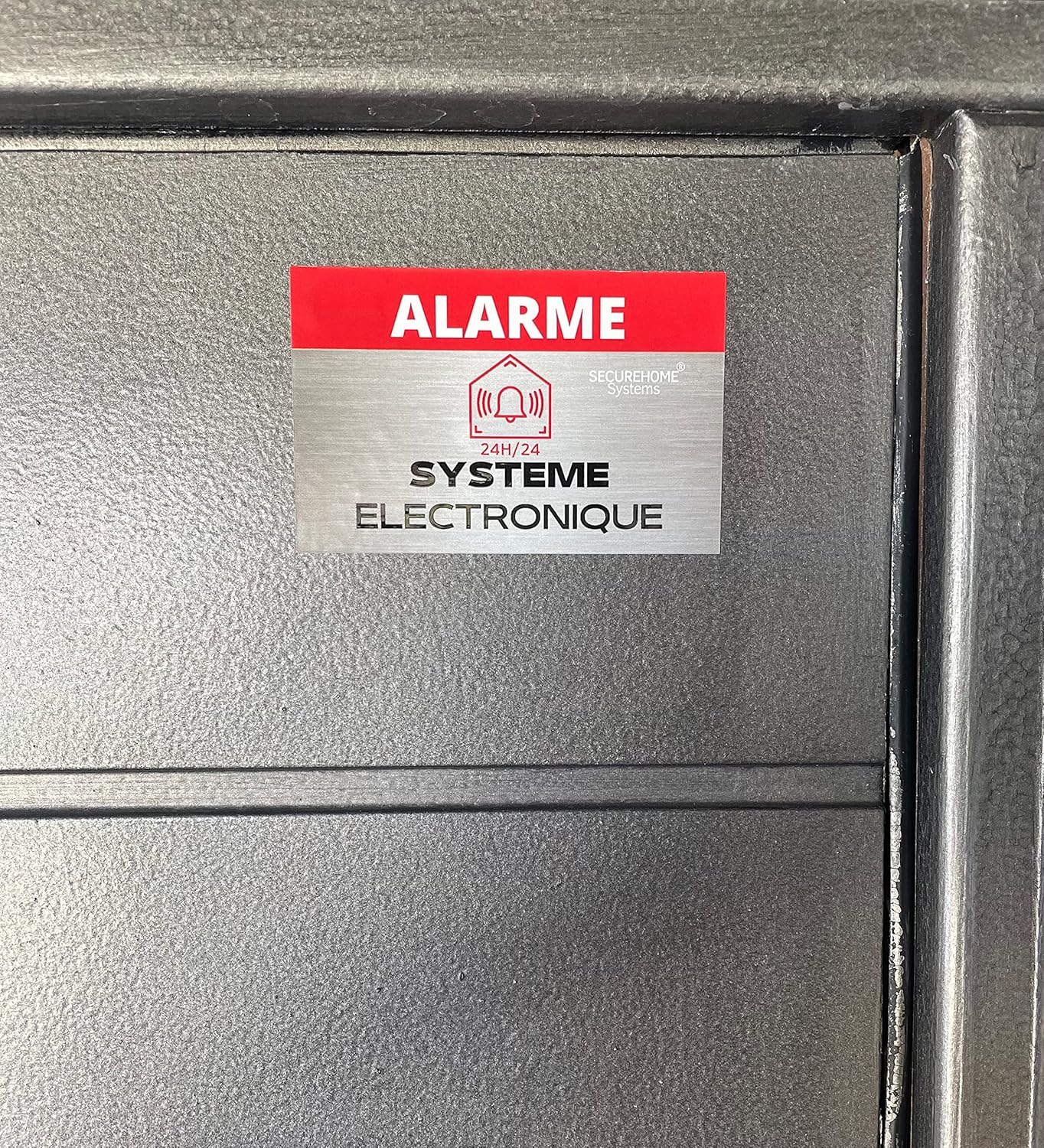 Lot de 8 autocollants - Effet dissuasifs